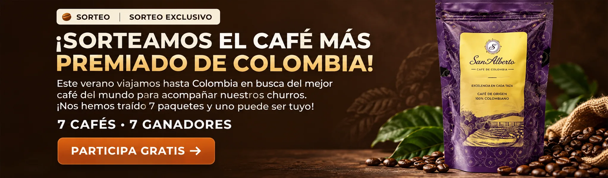 Fuimos a Colombia a buscar un café a la altura de nuestros churros