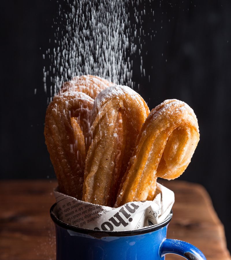 Churros con azÃºcar